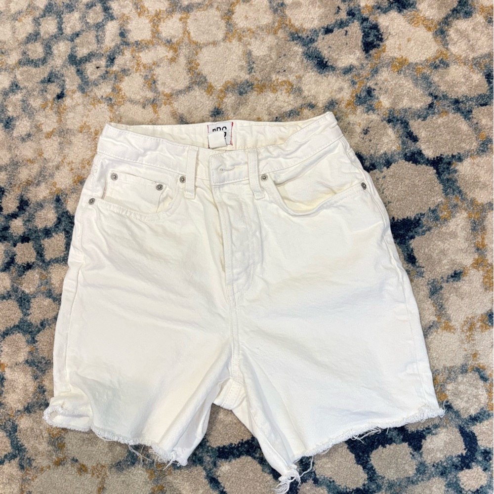 Urban Outfitters White Denim Shorts